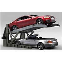 hydraulic simple parking system, 2 layer parking lift, lift parkng equipment