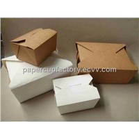 paper take away box, paper box, paper take out box