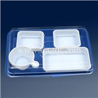 plastic airline food container