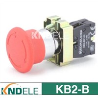 red sign emergency stop waterproof push button switch.XB2-BS