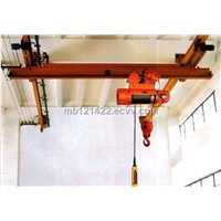 single girder electric hoist suspension overhead eot crane 5ton