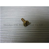 cross recessed round head with slotted screws