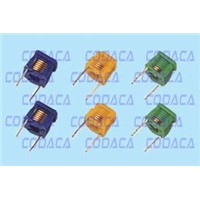 tunable coils, variable inductor, molded coils, Air core, adjustable inductor, RF inductor