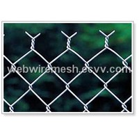 twist chain link fence(factory)
