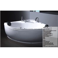 two person whirlpool massage bathtub with pillow (ZY-Y9044)