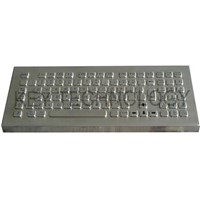vandal proof IP65 stainless steel keyboard