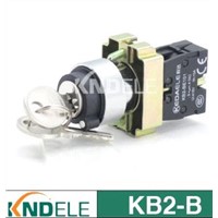 waterproof rotary switch,2 or 3 position selector key switch B2-BG.