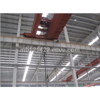 workshop double girder electric hoist overhead crane,eot crane