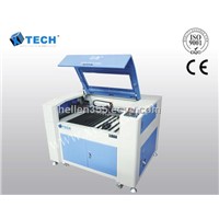 xj6040 mini glass laser engraving machine with rotary