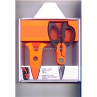 SW-840 6-1/2&amp;quot; Electrician Scissors w/50mm2 Cable Cutter &amp;amp; 5 Terminal Crimpers