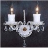 2012 Best Sell White Candle Glass Wall Light (AQ0202 2w)