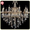 (CHGC0269-10) 2012 Champagne Transparent Color Glass Candle Shape Crystal Classical Chandelier