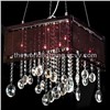 PLMC217-2012 Hot Selling Chrome Metal Stand Modern Crystal Decoration Pendant Lamp China