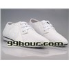 White leather casual men shoes franky 0625