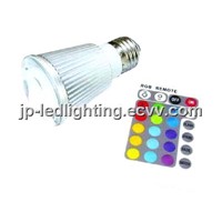 5W LED Color Change Bulb / LED RGB Bulb (LBE27-5WRGB)