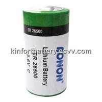 AONON C size 3.6V LI/SOCL2 primary Lithium battery,ER26400 ER26500M Bobbin,Spiral types