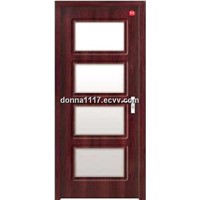 Bedroom PVC door design (YS-D689)