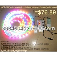 DC12V Digital UCS1903 SMD5050 Waterproof LED Strip Light