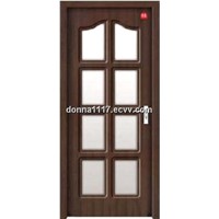 Interior MDF door with glass(YS-D688)