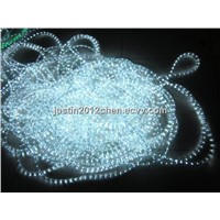 Round 2 wires White LED rope light