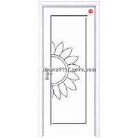 White PVC&amp;amp;MDF bedroom relief door (YS-D682)