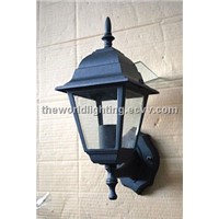 0WL001-Black Traditional Metal Outdoor Wall Lamp