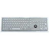 109 Keys Stainless Steel Keyboard for Industrial Equipment (X-BP109B-S)