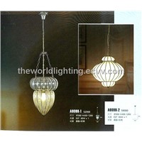(10fx1193-1159)Glass Crystal Decoration Pendant Lamp China