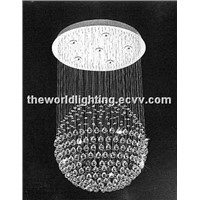 (10fx1193-46) 2012Hot Selling Elegant Ball Shape Glass Modern Crystal Pendant Lamp