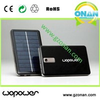 12000mAh capacity  Universal solar power bank for Smartphone/iPhone/iPod/Ipad