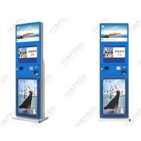 17/19&amp;quot; floor standing self-service register and payment kiosk for hospital