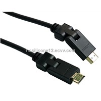 180 degree HDMI cable