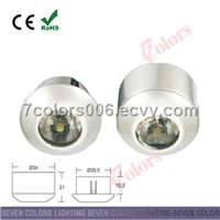 !*1W Plastic Round LED Cabinet Light in Kitchen (SC-A103A)