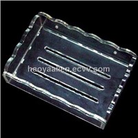 2012 Hot!! Clear Rectangle Acrylic Soap Holder