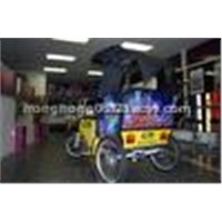 250w/500w electric assisted pedicab rickshaw