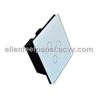 3-gang LED Light Sensor Switch SXWD3HA03-011-1-1