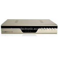 4CH H.264 DVR / cctv dvr recorder / cctv system dvr with remote control,support network function