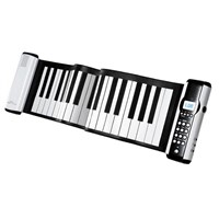 61 keys roll up piano (stereo speaker portable piano C04061DB)