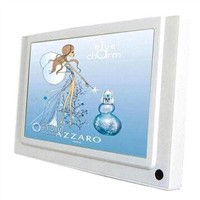 7 inch LCD Advertising Player Self Edge Video Display for Store Retail POP/POS Promotion White