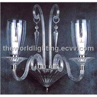 (AQ0246 2w) Modern Crystal Decoration Glass Wall/Crystal Lamp