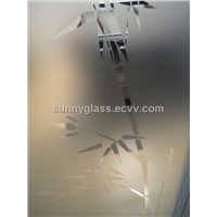 Acid Etched Glass/Decorative Glass