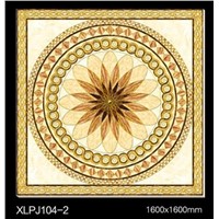 Artistic Ceramic (Porcelain) Water Jet Cutting Medallion Puzzle Mosaic (XLPJ104-2)