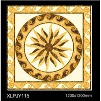 Artistic Ceramic (Porcelain) Water Jet Cutting Medallion Puzzle Mosaic (XLPJY115)