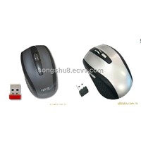 Blue LED crystal shell optical mouse for gift and promotion