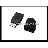C male to C female gold plated connecters HDMI adapter