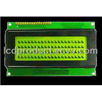 Character LCD module 20*4 with yellow green LED Backlight