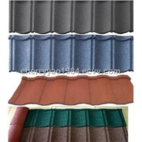 Color Stone Coated Steel Roof Tiles