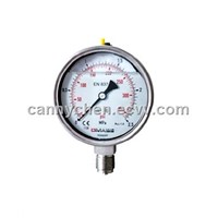 DMASS bourdon tube pressure gauge stainless steel series MBS