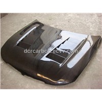 DTM-style carbon fiber hood for 2005-2010 BMW E90 4dr