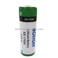 ER17505 ER17505M Li/socl2 batteries,3.6V primary lithium batteries